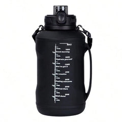 68OZ 2L Silicone Foldable Water Bottle Large Capacity Sports Water Cup with Handle Portable for Adult Gym Sports Outdoors