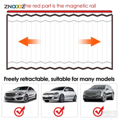 ShadeGuard™ Magnetic Car Window Sunshade – Cool, Private, Protected. InstantlyMagnetic Car Sunshade Window Curtains Auto Window Sun Shade Privacy Sun UV Protection Window Shield Car Interior Accessories