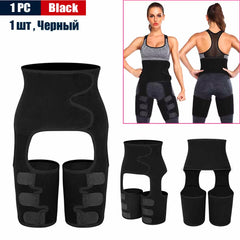Body 3-In-1 Waist and Thigh Trimmer for Women Weight Loss Butt Lifter Waist Trainer Slimming Support Belt Hip Raise Shapewear