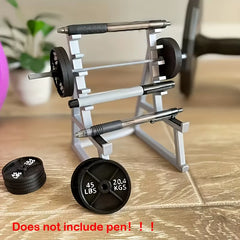 Barbell Pen Holder – Lift Your Desk Game!