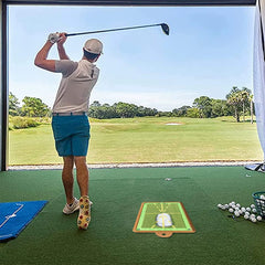 SwingPerfect Golf Training Mat – Portable Swing Detection & Impact Tracing Aid for Better Golf Shots