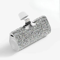 Portable Charger Mobile Power Bank Power Banks Fast Charging Power Bank Shiny Diamond Fashion High Quality 5000Mah