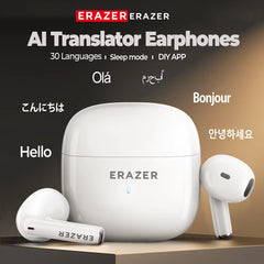 [AI Translator Earphones]  Xt92Pro Bluetooth Earphones Real-Time Translate Earbuds Wireless Headphones for Travel Talking