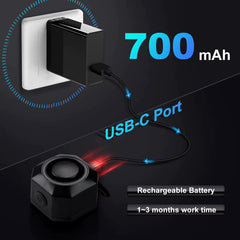 Ultimate Bike Guard™ – Wireless Vibration Alarm with Remote & USB Charging